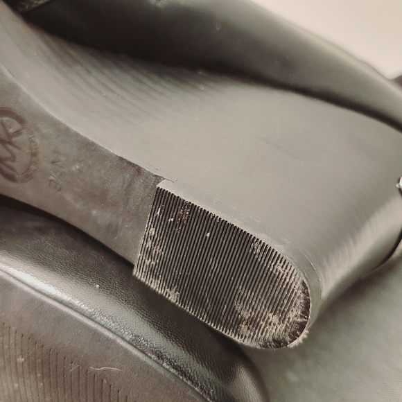 Michael Kors Wedge Ankle Booties w/ Zipper - Picture 11 of 16